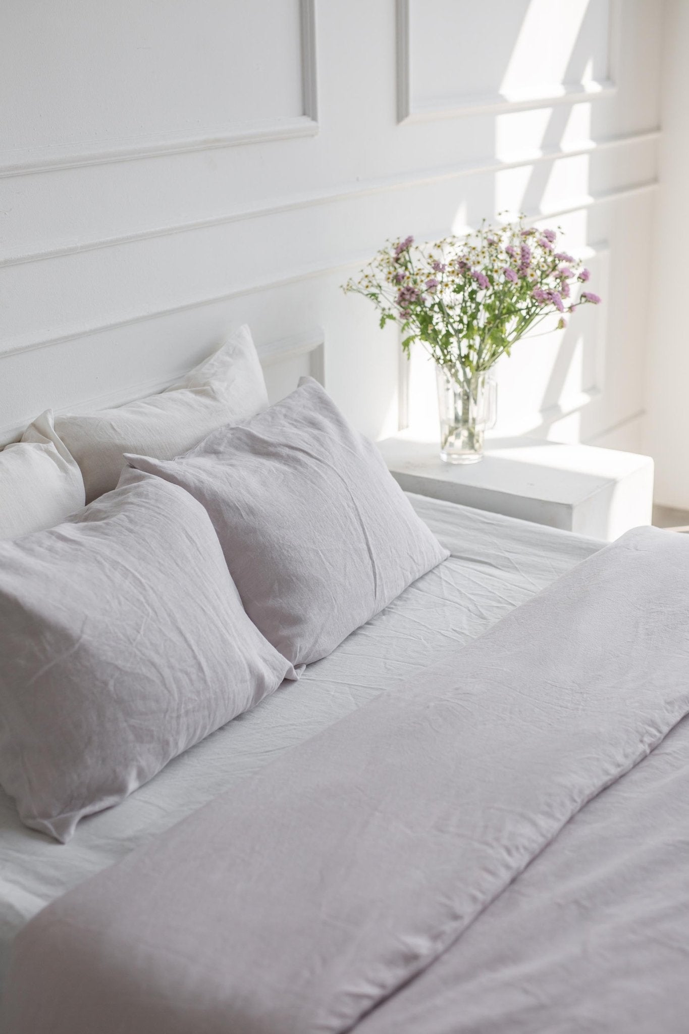 Linen pillowcase in Cream - Her Linen