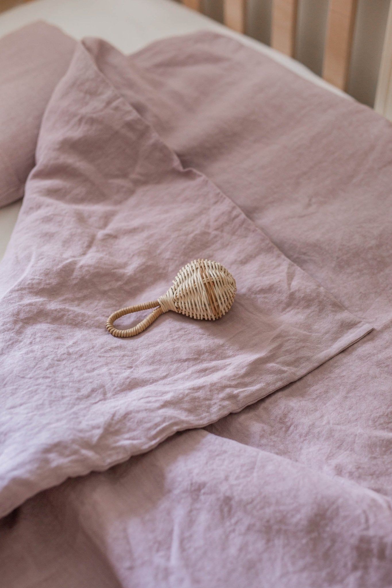 Linen baby bedding - Her Linen