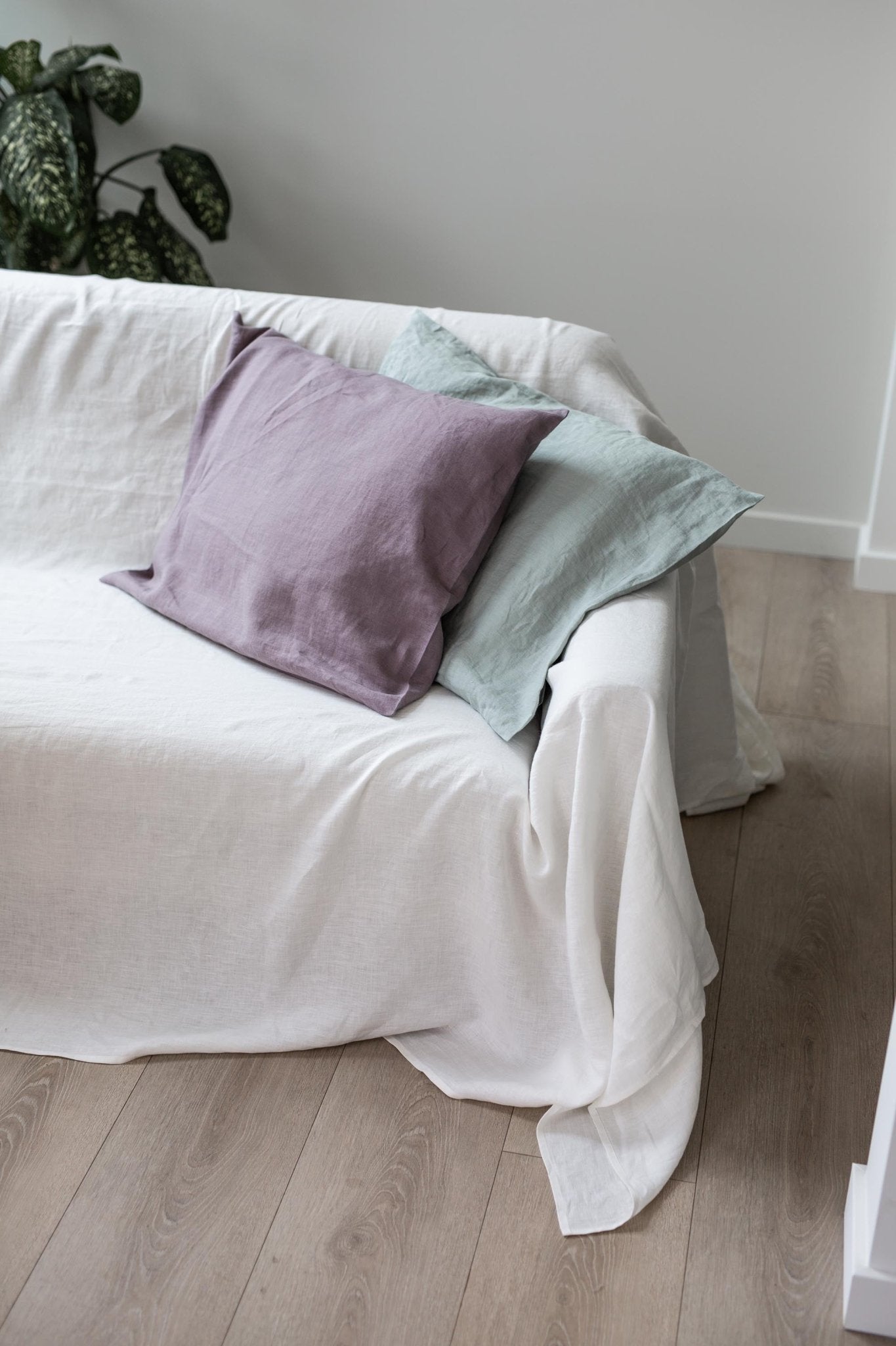 Linen couch cover - Her Linen